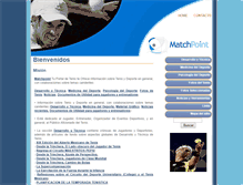 Tablet Screenshot of matchpoint.com.mx