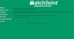 Desktop Screenshot of matchpoint.org.uk