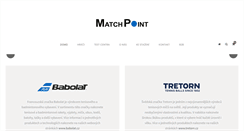 Desktop Screenshot of matchpoint.cz